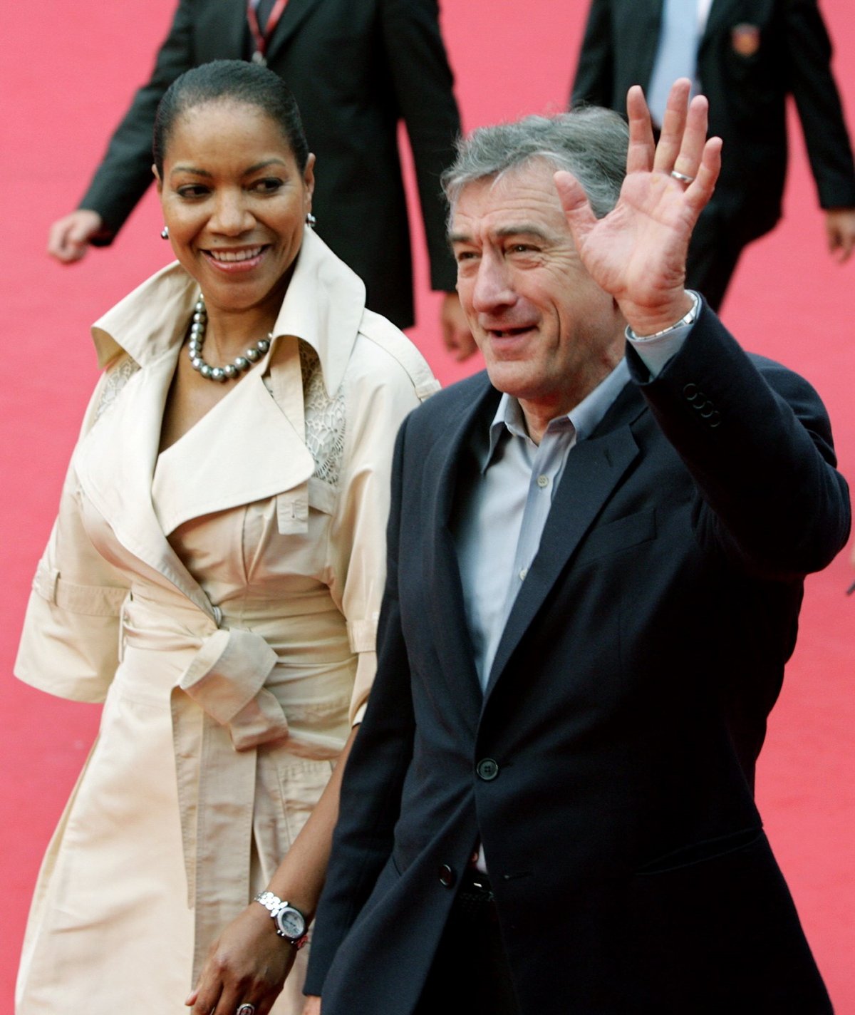 Robert De Niro a jeho exmanželka Grace Hightower na filmovém festivalu v Římě v roce 2006.