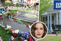 Elvisův Graceland: Vedle krále rokenrolu před rokem spočinula i dcera Lisa Marie (†54)