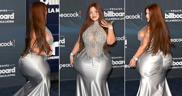 Když to máš, tak to ukaž. Modelka s obřím zadkem Gracie Bonová sváděla na udílení cen.