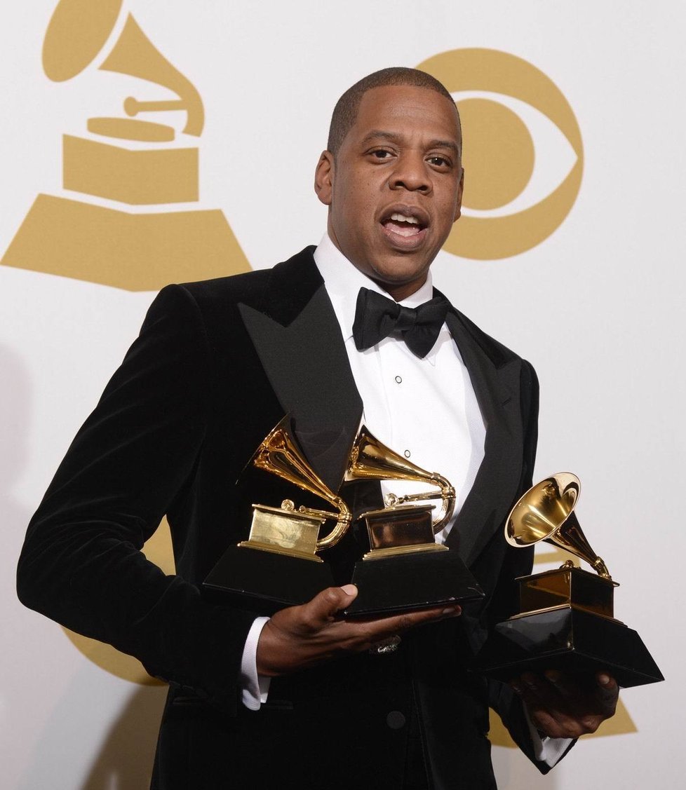 Zpěvák a hudební producent Jay-Z si odnesl hned tři hudební ceny Grammy