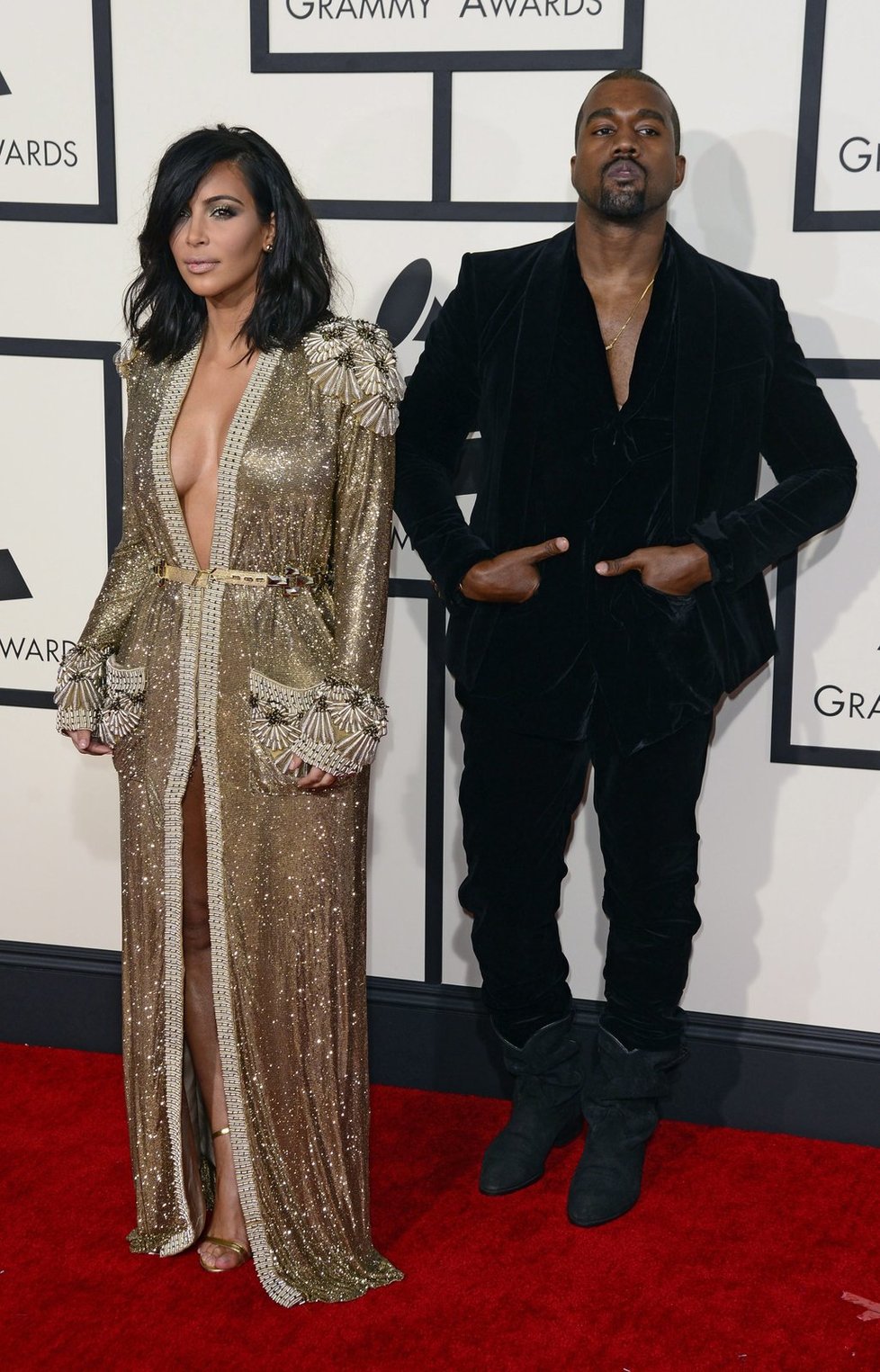 Slavná dvojice Kim Kardashian a Kanye West.