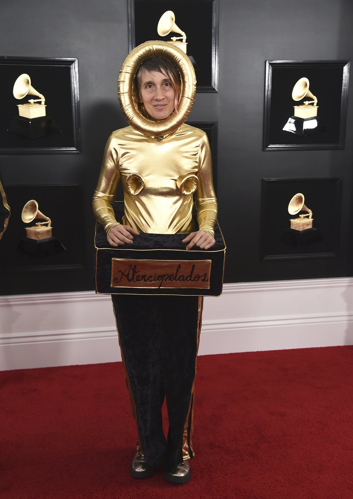 Šílené modely na předávání cen Grammy 2019. 