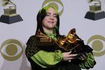 Zpěvačka Billie Eilish ovládla Grammy 2020