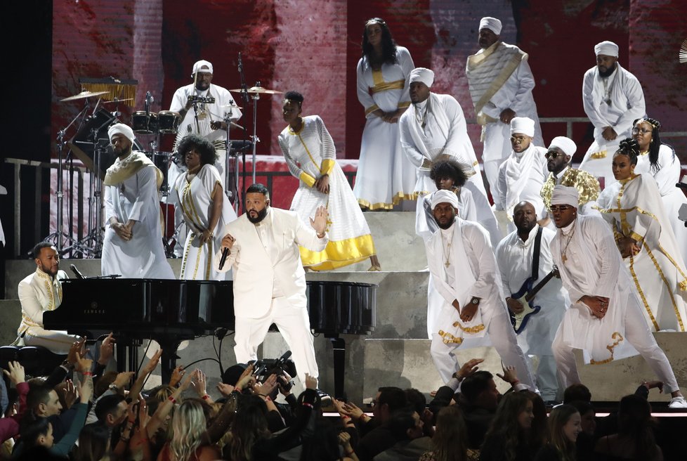 Grammy 2020: Khaled a John Legend při vystoupení