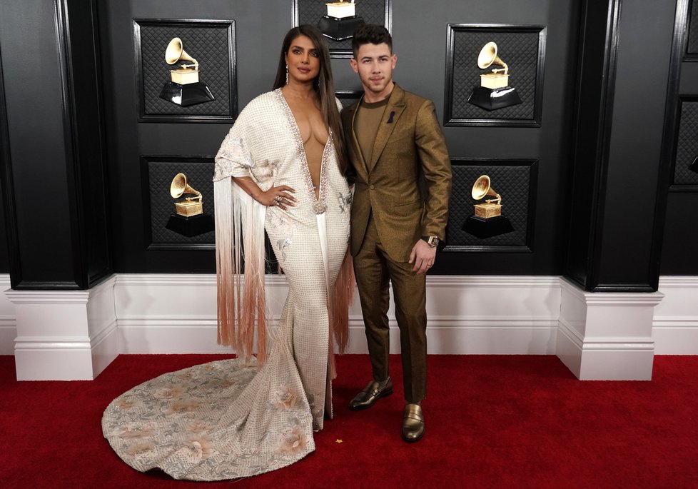 Grammy 2020: Priyanka Chopra a Nick Jonas