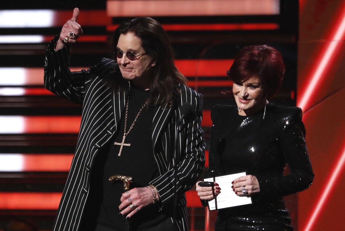 Grammy 2020: Ozzy Osbourne s manželkou Sharon