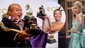 Ceny Grammy byly rozdány.
