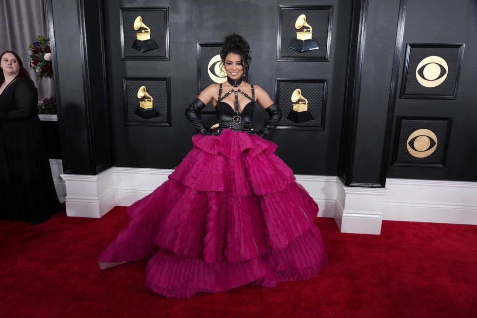 Outfity z předávání hudebních cen Grammy 2023