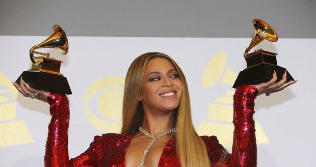 Beyoncé získala dvě ceny Grammy.