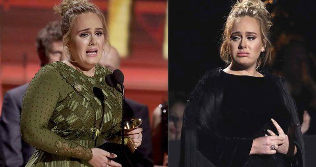 Adele získala 5 cen Grammy, poklonila se Beyoncé a zhroutila se při vzpomínce na George Michaela
