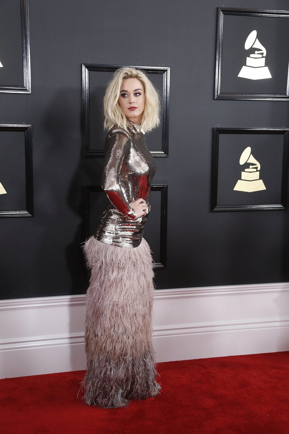 Katy Perry na předávání cen Grammy