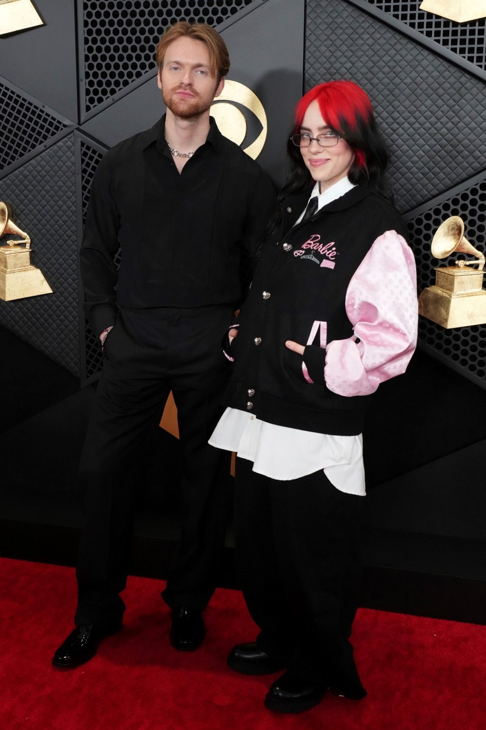 Ceny Grammy - Billie Eilish s bratrem