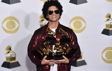 Ceny Grammy: Album, píseň i nahrávku roku má Bruno Mars