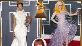 Módní pecky na Grammy: Někdo zářil, jiný šokoval