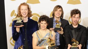 the Arcade Fire dostali gramofonky za nejlepší album roku