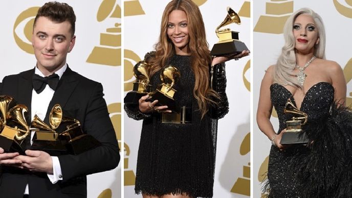 Sam Smith, Beyoncé a Lady Gaga