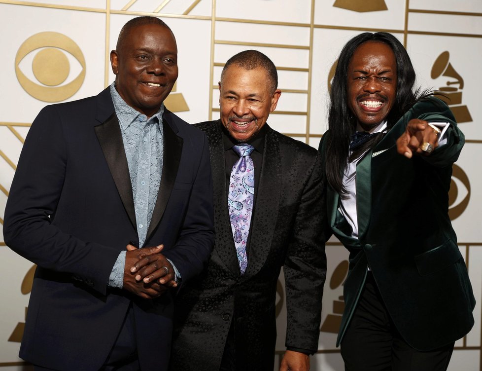 Honorees Bailey, Johnson and White ze skupiny Earth, Wind and Fire.