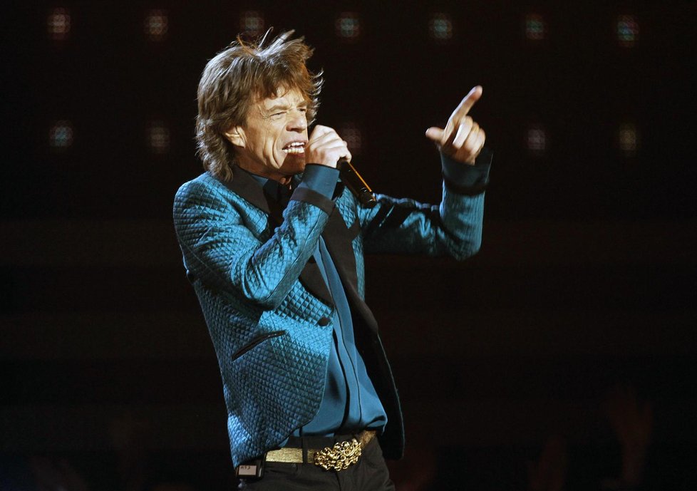 Na cenách Grammy poprvé vystoupil Mick Jagger