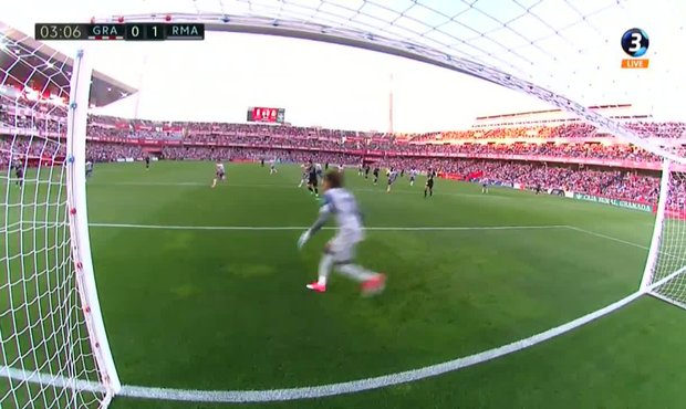 Granada - Real: Vázquez krásně našel Rodrigueze, který snadno otevřel skóre - 0:1