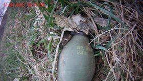 Na Žďársku zasahovali pyrotechnici: Žena tam našla 77 granátů z války