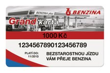 Grand karta Benzina