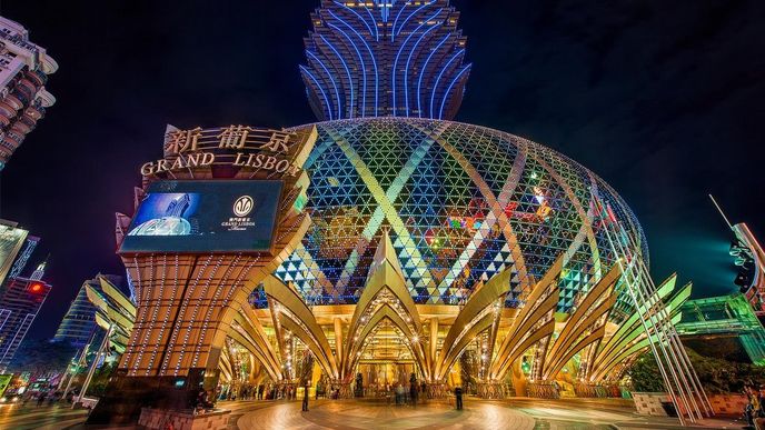 Grand Lisboa Casino v Macau, Číně