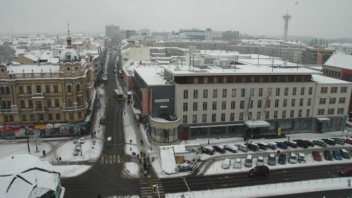 Obchodní centrum Grand Pardubice.