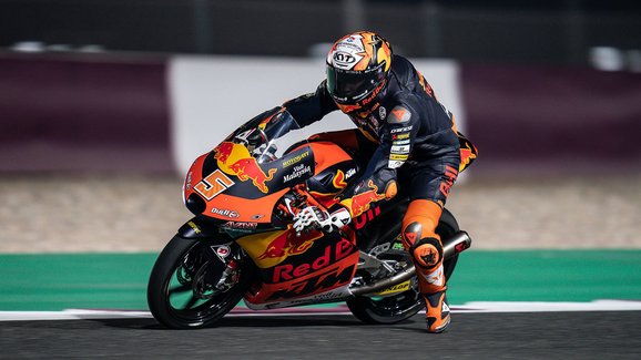 Motocyklová GP Kataru 2021: Kvalifikaci MotoGP vyhrál Bagnaia v novém rekordu