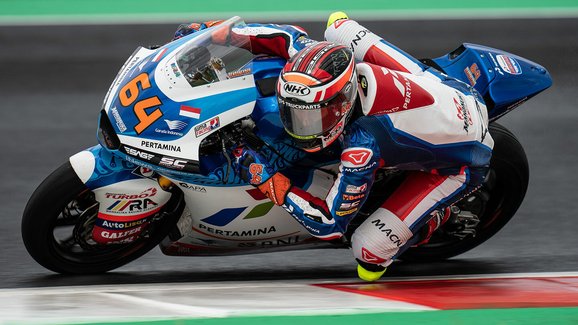 Motocyklová VC Indonésie 2022: Odložený závod MotoGP vyhrál Miguel Oliveira na KTM