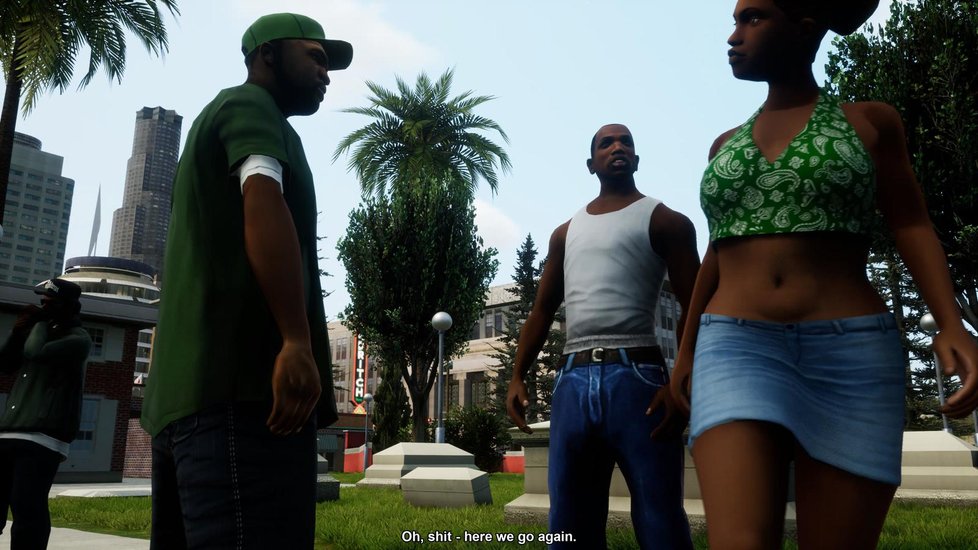 Grand Theft Auto: San Andreas – The Definitive Edition pro PlayStation 5