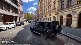 Grand Turek Auto: AI rekonstrukce poslancovy nehody.