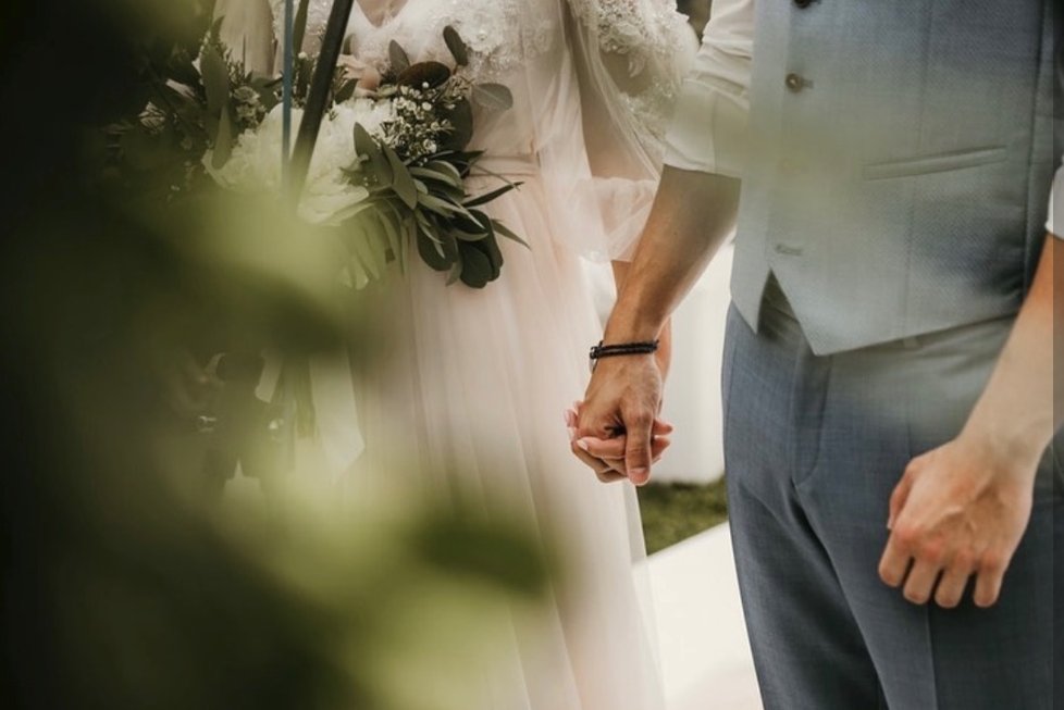 Svatba Davida Gránského s Nikolou v červnu 2019