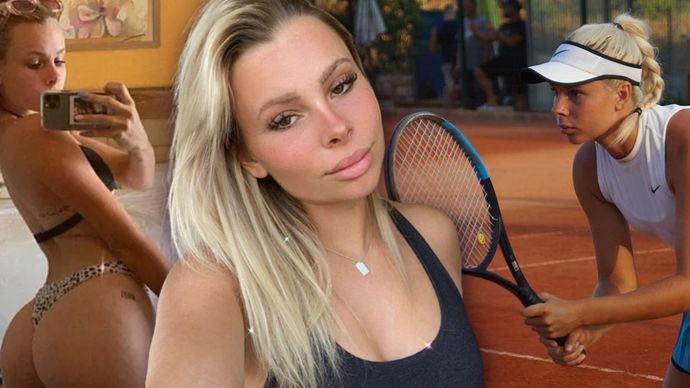 Angelina Graovacová je nyní už známější díky nahým fotkám, než jako tenistka.