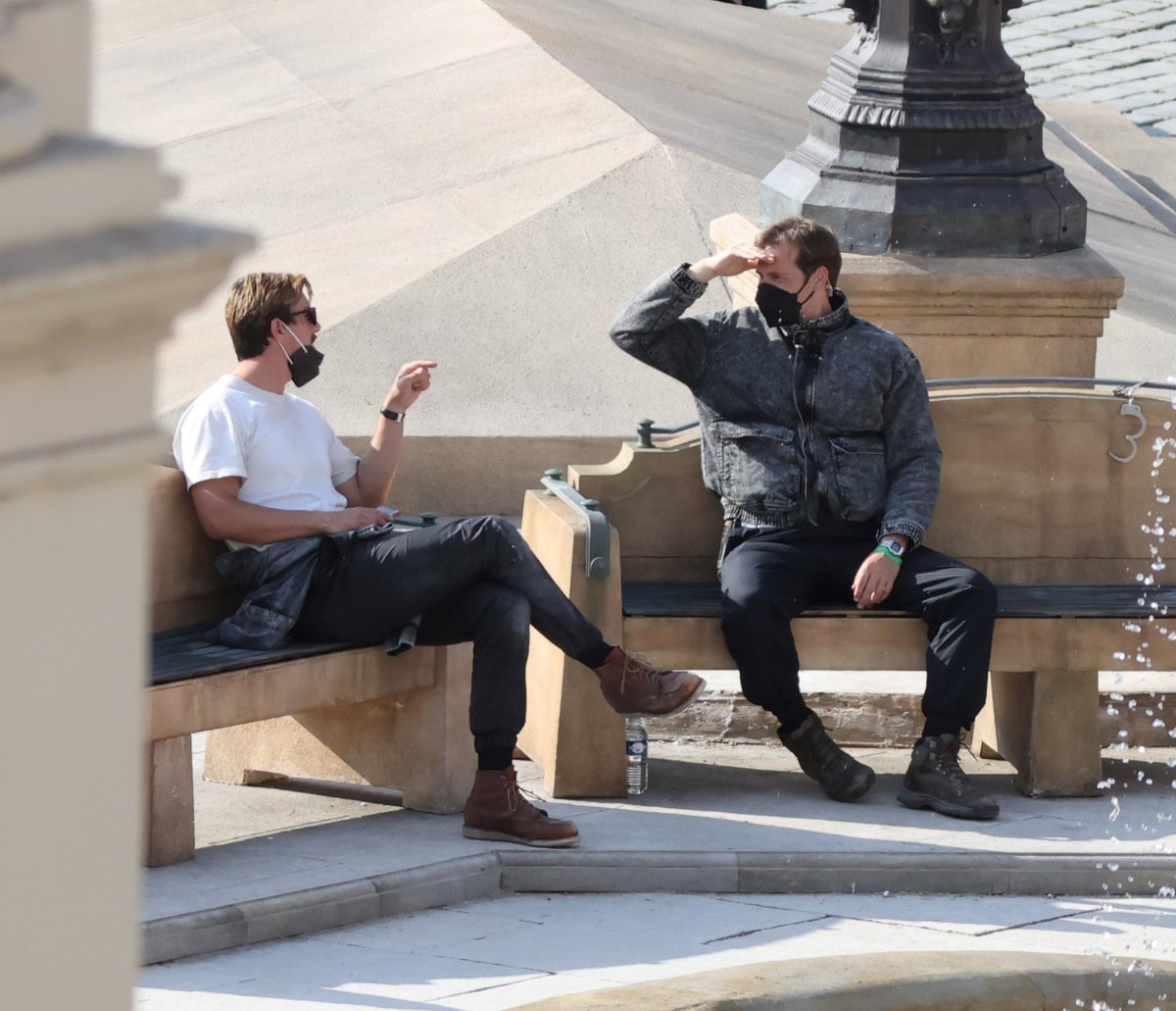 Natáčení The Gray Man s Ryanem Goslingem v Praze. 