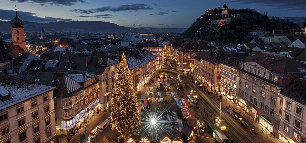 Vánoční trhy v Grazu
