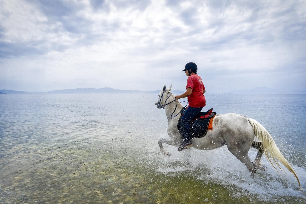 Projížďka na koni na Thessaly