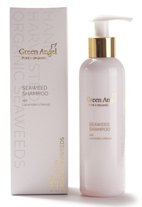 Přírodní šampón z mořských řas s levandulí a neroli, Green Angel, 499 Kč (200 ml), koupíte na www.greenangel.cz