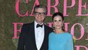 Livia Firth s manželem Colinem Firthem