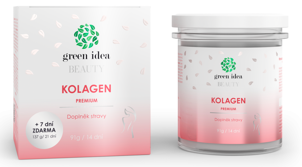 Mořský kolagen Premium, Green idea, 598 Kč, koupíte na www.topvet.cz