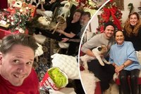 Rodinná předvánoční »žranice« u Gregorové: Jeden člen chyběl!