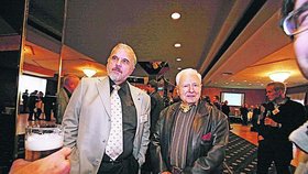 Vlevo Ivan David (60), vpravo Miroslav Grégr (83)