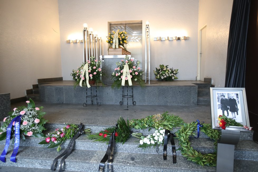Pohřeb Ireny Greifové