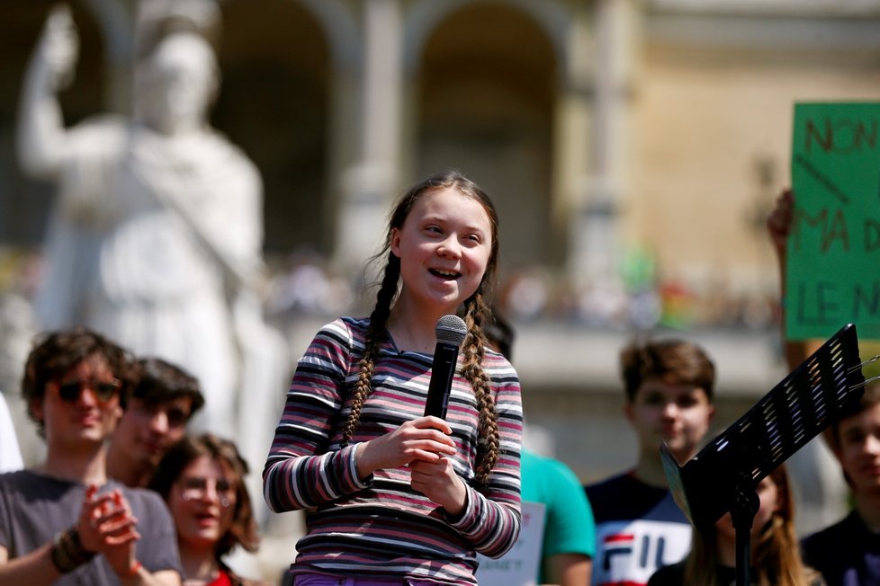 Greta Thunbergová (16) je známá už téměř rok díky svým ekologickým aktivitám