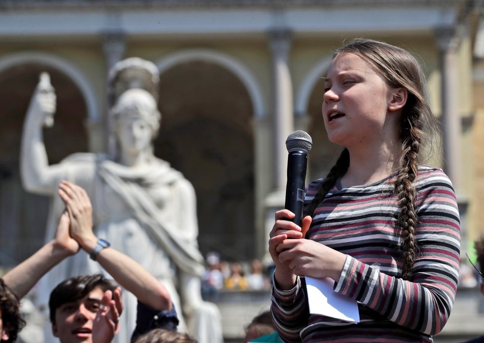 Greta Thunbergová (16) je inspirací pro mnoho mladých lidí, kteří kolikrát o problémech životního prostředí ani neslyšeli
