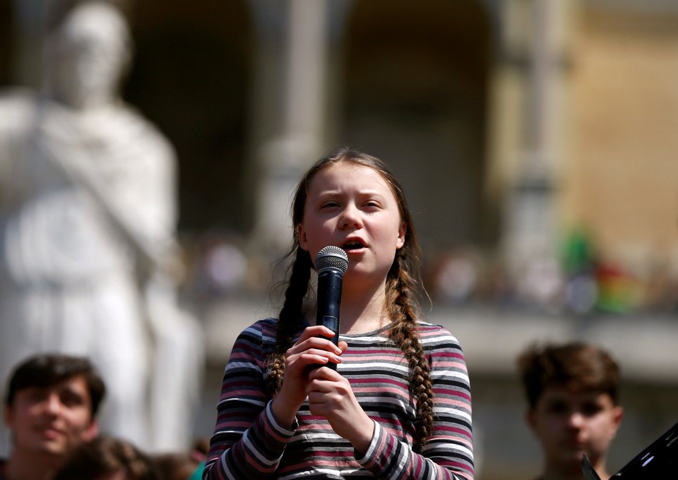 Greta Thunbergová (16) je inspirací pro mnoho mladých lidí, kteří kolikrát o problémech životního prostředí ani neslyšeli