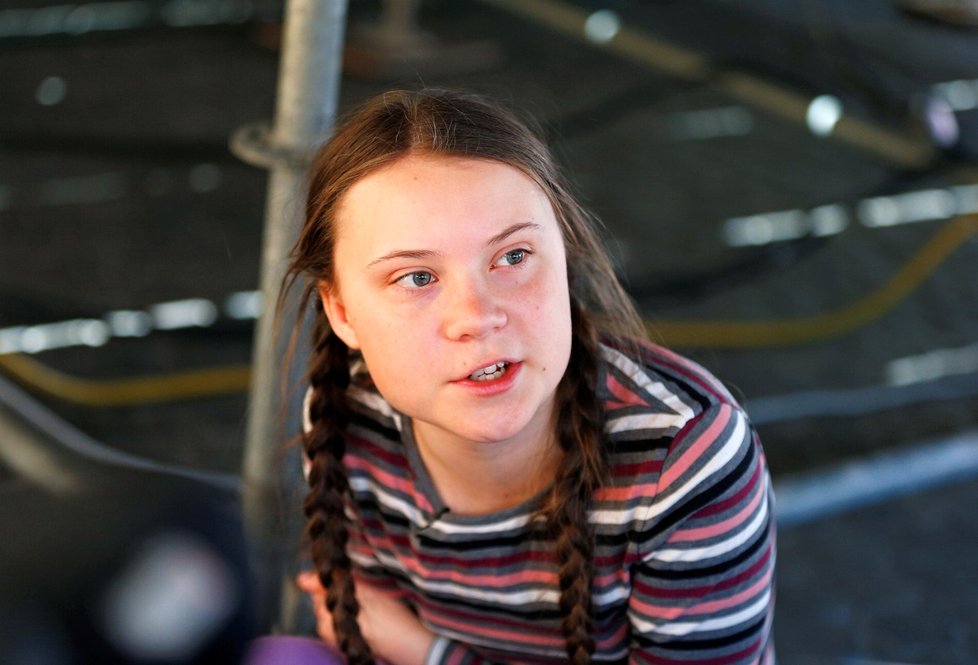 Školačka a aktivistka Greta Thunbergová se veřejně přiznala, že trpí ekologickou úzkostí
