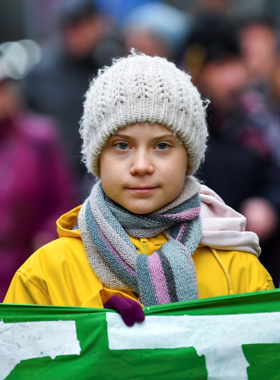 Aktivistka Thunberg v Bristolu zkritizovala politiky i média.