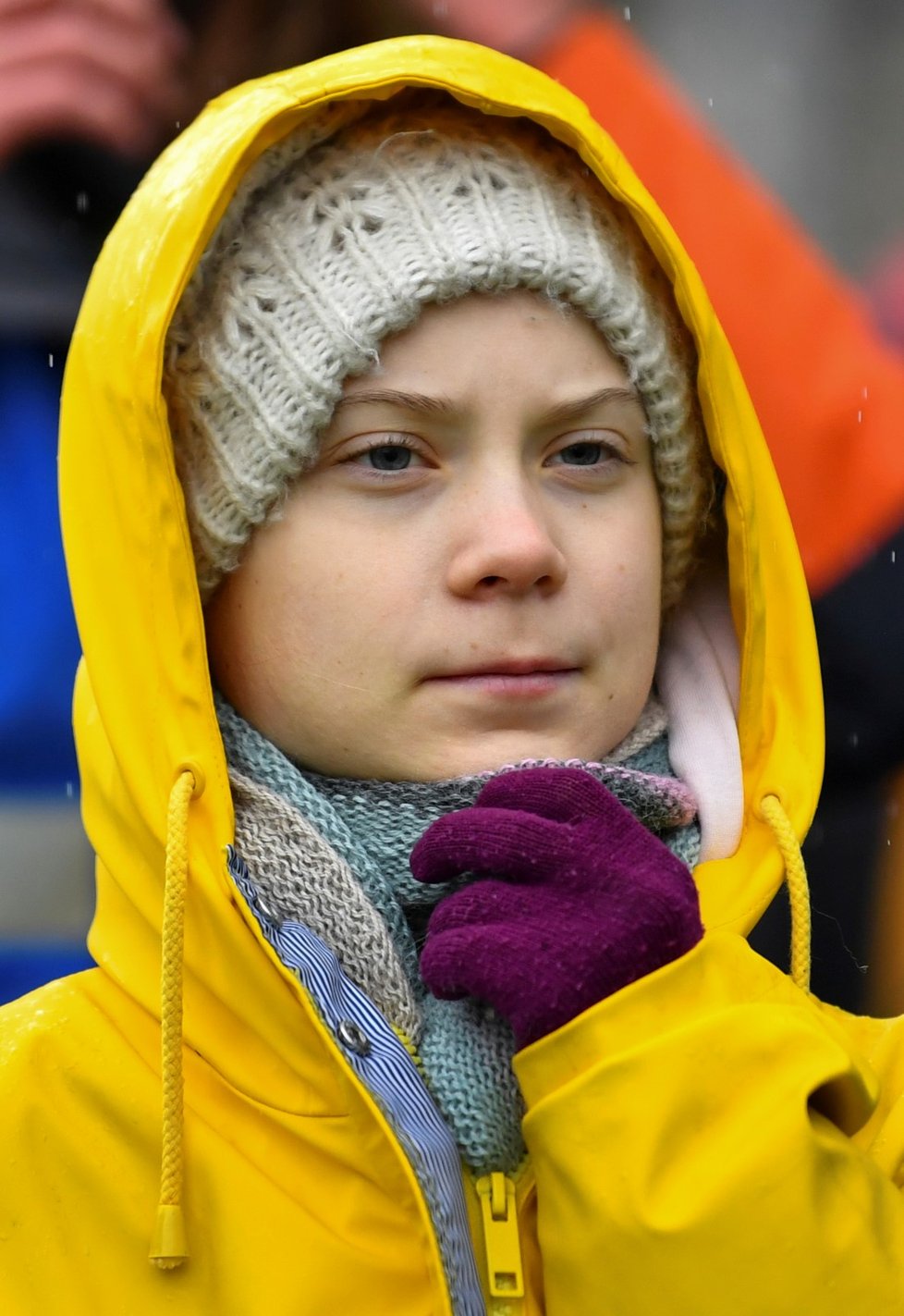 Aktivistka Thunberg v Bristolu zkritizovala politiky i média.