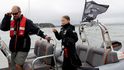 Švédská aktivistka Greta Thunbergová se na setkání OSN v New Yorku rozhodla cestovat přes Atlantik plachetnicí