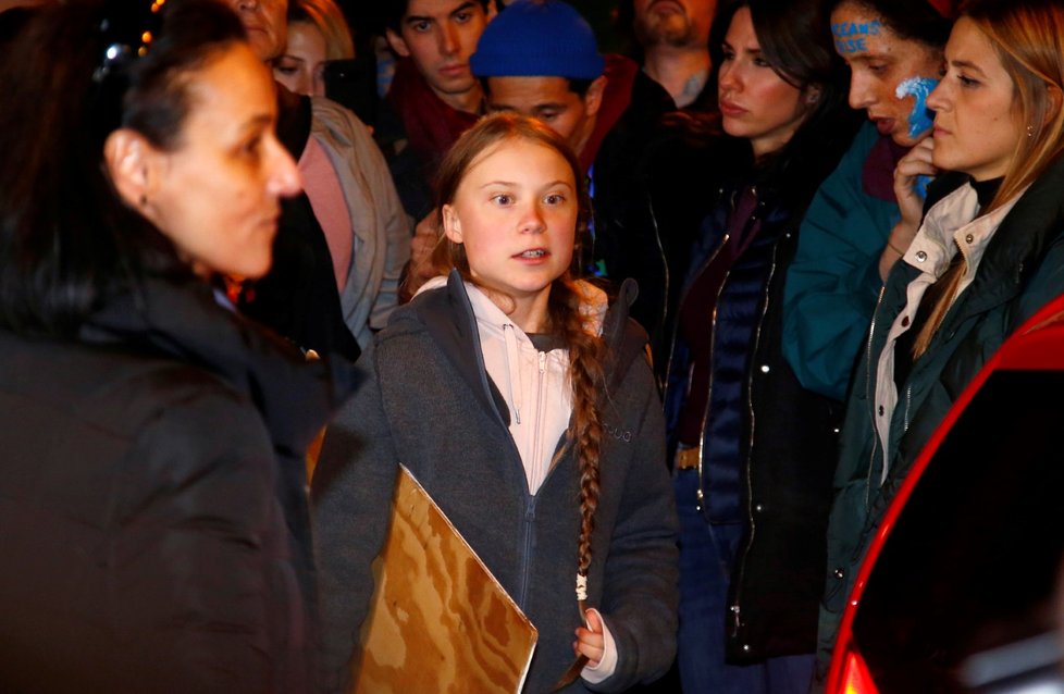 V Madridu začal Pochod za klima, jde v něm i Thunbergová.